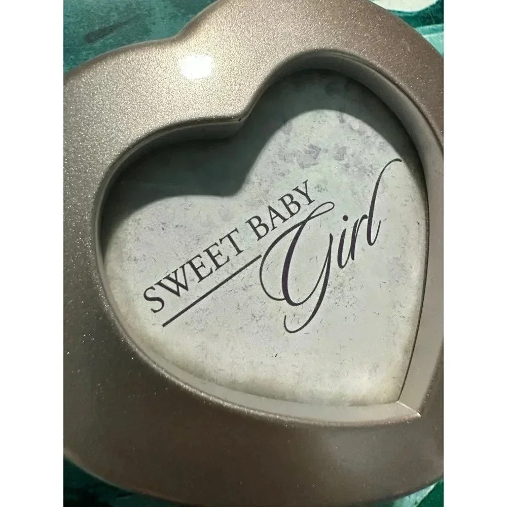 Let me Call you Sweetheart, Sweet Baby Girl heart music frame